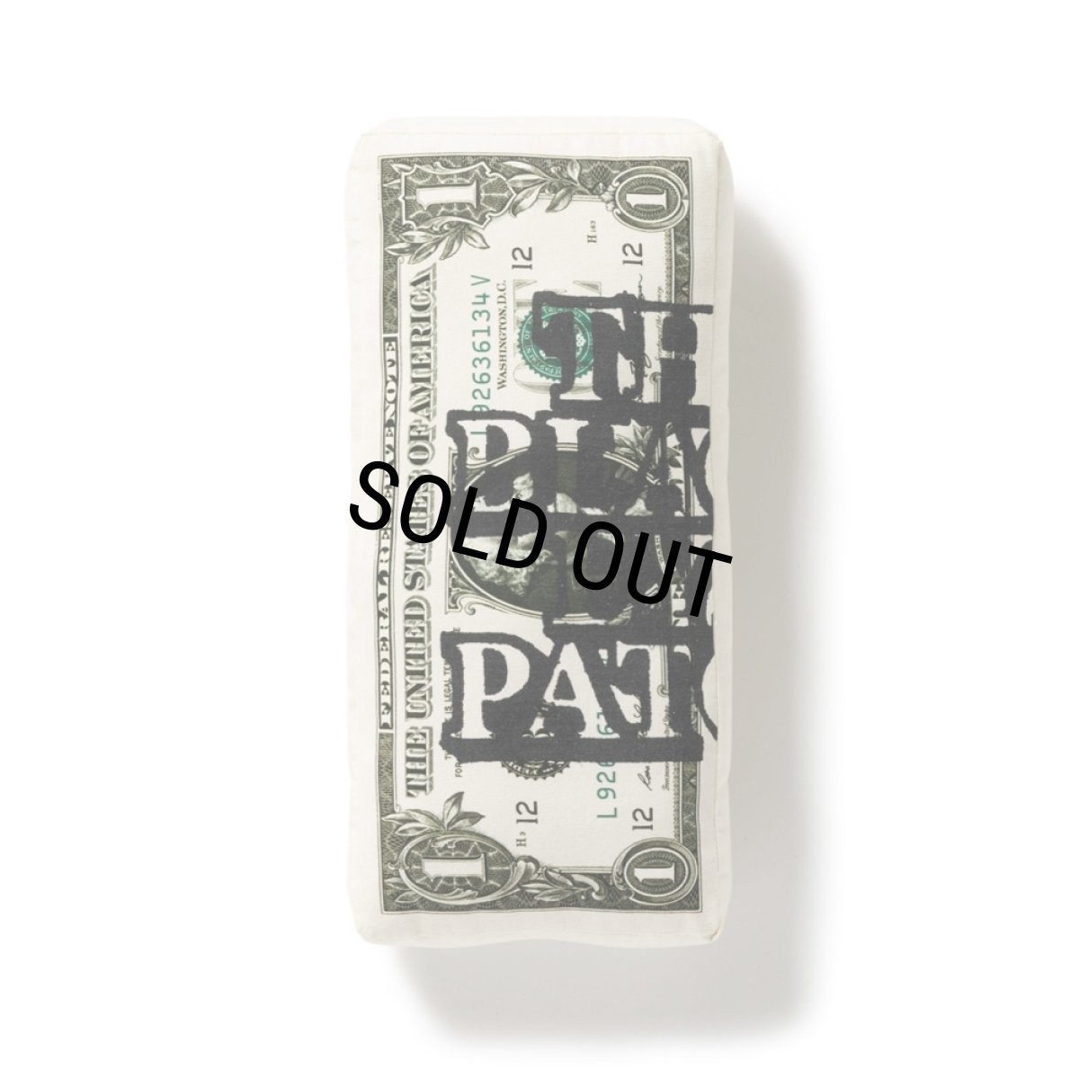 画像1: BlackEyePatch/OG DOLLAR BILL CUSHION（MULTI） (1)
