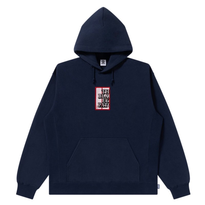画像1: BlackEyePatch/ADDRESS LABEL HOODIE(NAVY)