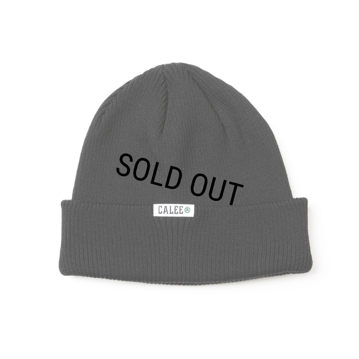 画像1: CALEE/COOL MAX KNIT CAP（BLACK）［ニットキャップ-25春夏］ (1)