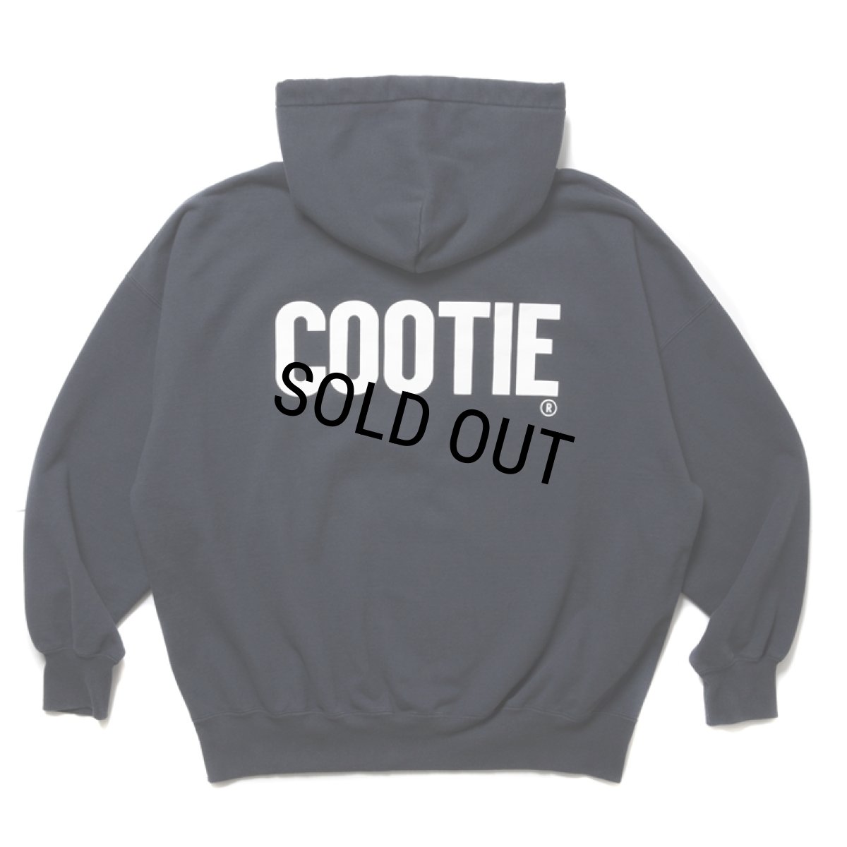 画像1: COOTIE PRODUCTIONS/AD Processing Sweat Hoodie（Navy）［スウェットフーディー-25春夏］ (1)