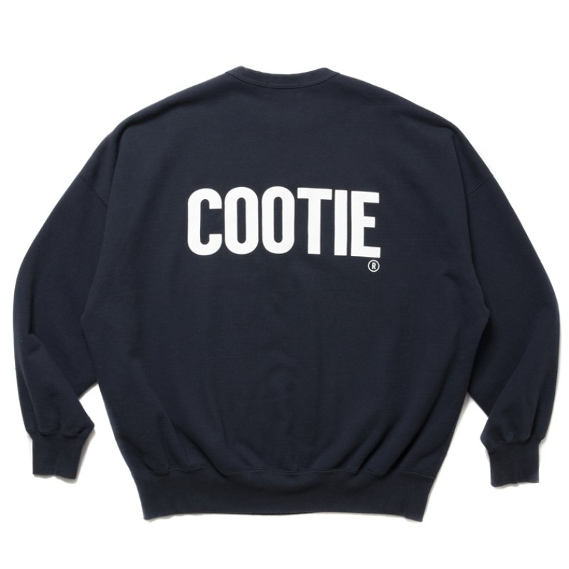 画像2: COOTIE PRODUCTIONS/AD Processing Sweat Crew（Navy）［スウェットクルー-25春夏］