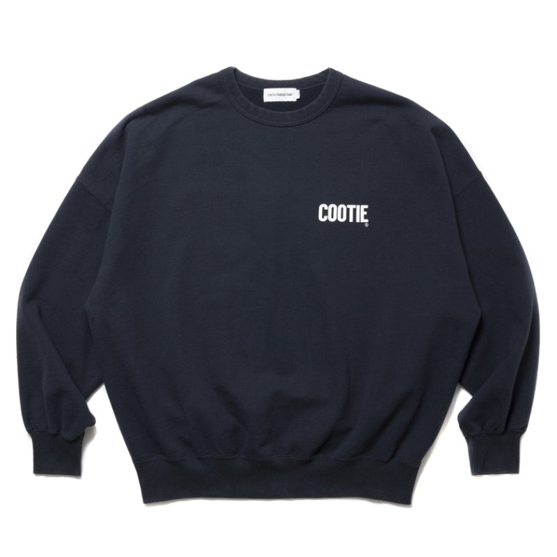 画像1: COOTIE PRODUCTIONS/AD Processing Sweat Crew（Navy）［スウェットクルー-25春夏］