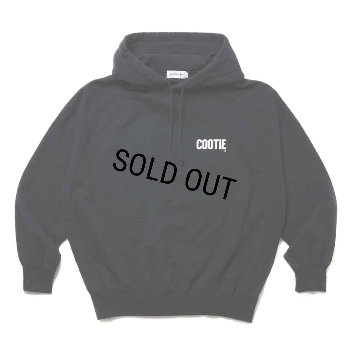 画像2: COOTIE PRODUCTIONS/AD Processing Sweat Hoodie（Black）［スウェットフーディー-25春夏］ (2)