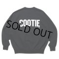 COOTIE PRODUCTIONS/AD Processing Sweat Crew（Black）［スウェットクルー-25春夏］