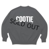 COOTIE PRODUCTIONS/AD Processing Sweat Crew（Black）［スウェットクルー-25春夏］