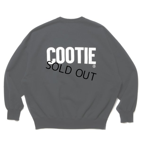 画像1: COOTIE PRODUCTIONS/AD Processing Sweat Crew（Black）［スウェットクルー-25春夏］