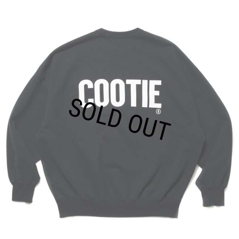 COOTIE PRODUCTIONS/AD Processing Sweat Crew（Black）［スウェット