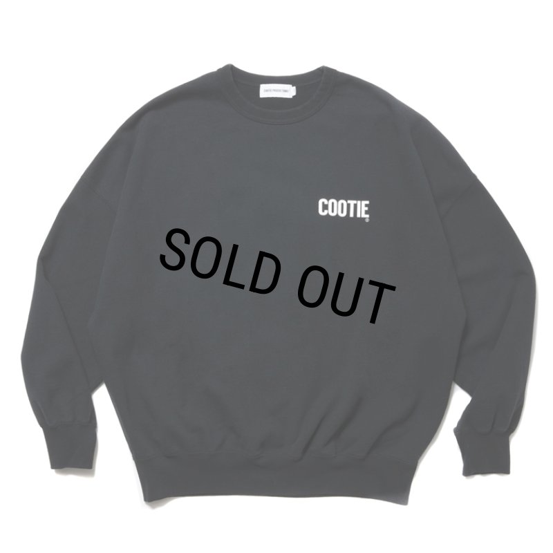COOTIE PRODUCTIONS/AD Processing Sweat Crew（Black）［スウェット