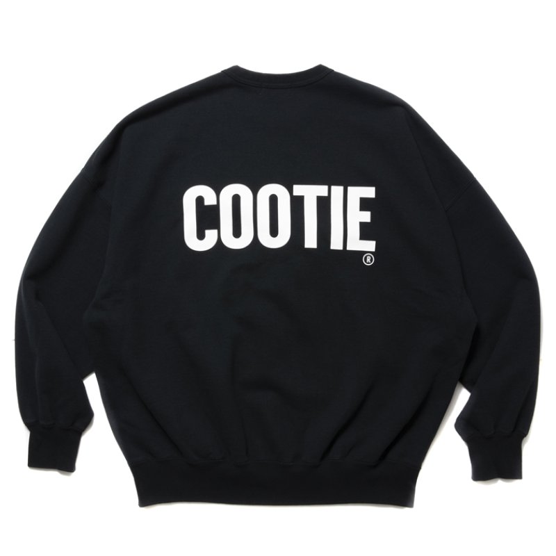 画像2: COOTIE PRODUCTIONS/AD Processing Sweat Crew（Black）［スウェットクルー-25春夏］