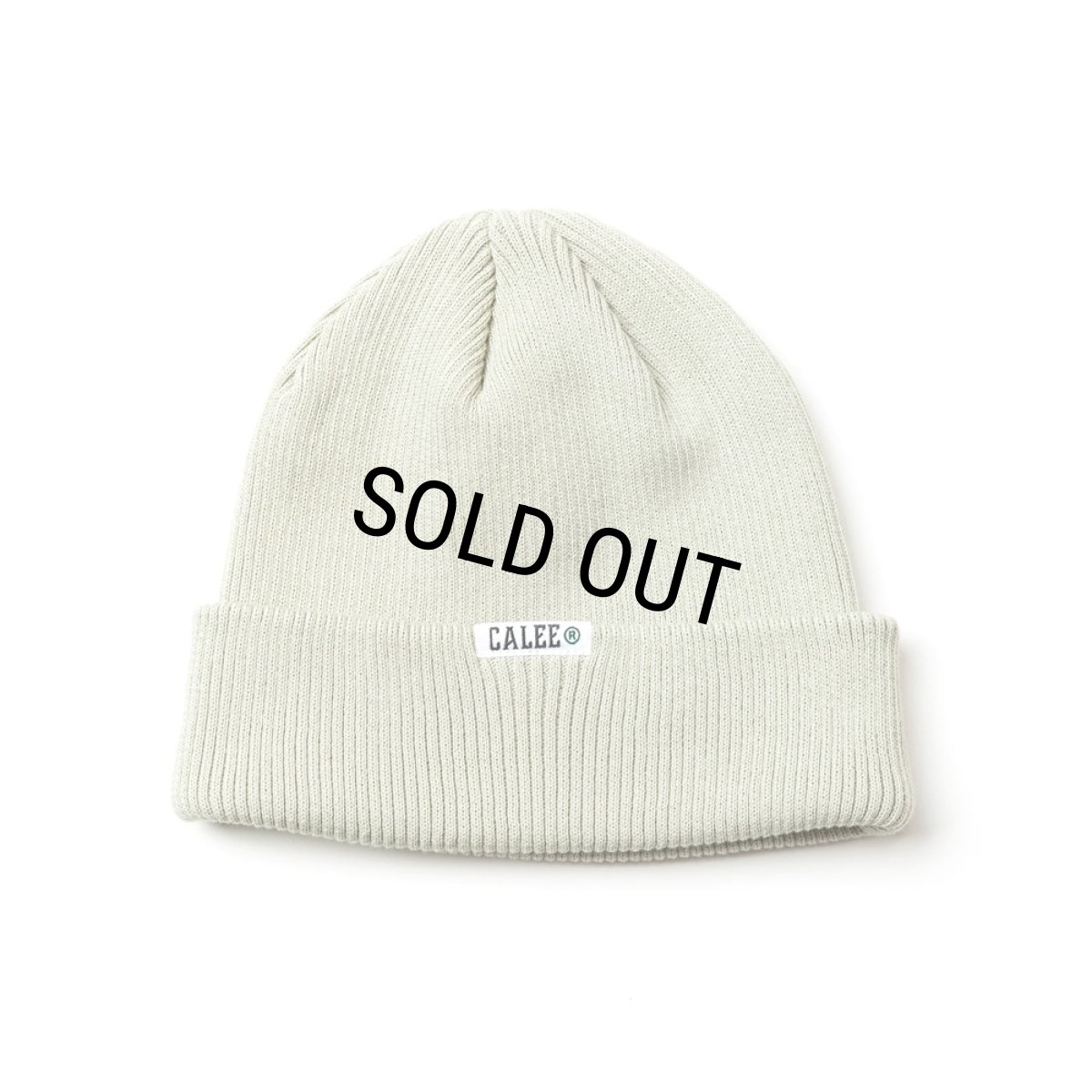画像1: CALEE/COOL MAX KNIT CAP（GRAY）［ニットキャップ-25春夏］ (1)