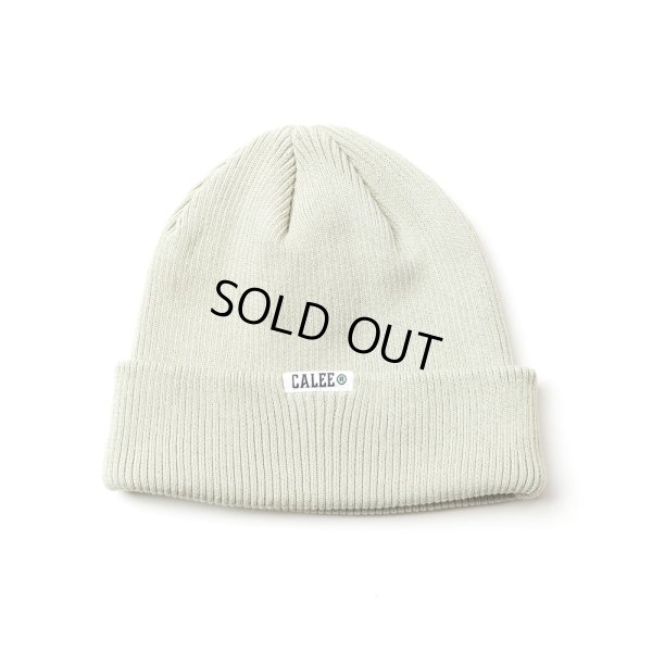 画像1: CALEE/COOL MAX KNIT CAP（GRAY）［ニットキャップ-25春夏］