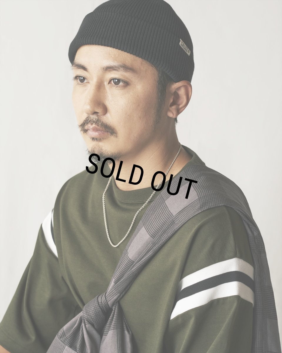 画像2: CALEE/COOL MAX KNIT CAP（BLACK）［ニットキャップ-25春夏］ (2)