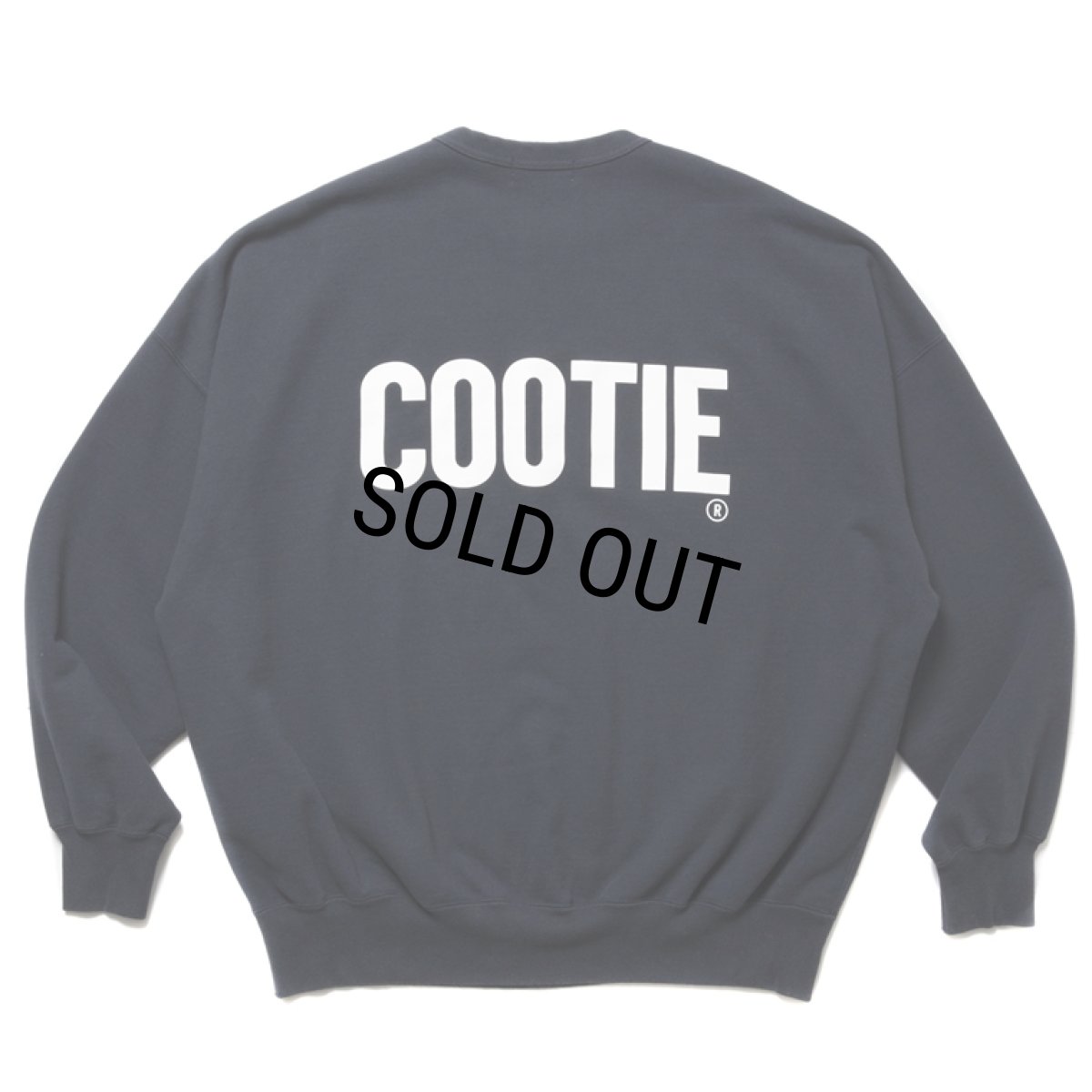 画像1: COOTIE PRODUCTIONS/AD Processing Sweat Crew（Navy）［スウェットクルー-25春夏］ (1)