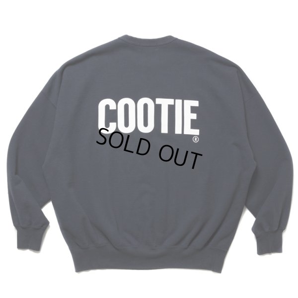 画像1: COOTIE PRODUCTIONS/AD Processing Sweat Crew（Navy）［スウェットクルー-25春夏］