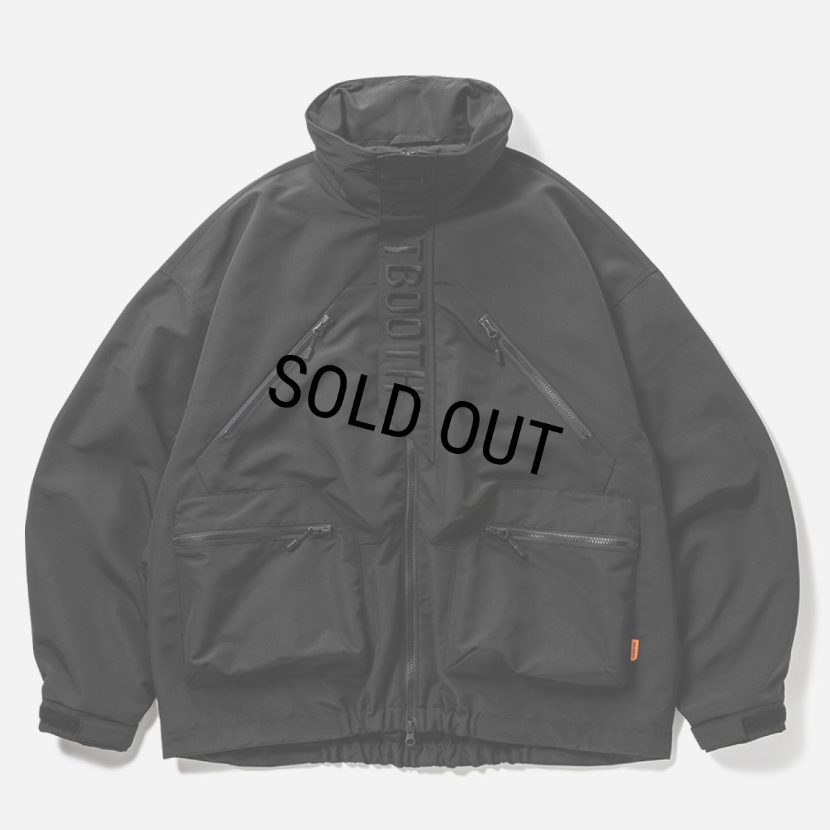 画像1: 【30％OFF】TIGHTBOOTH/RIPSTOP TACTICAL JACKET（Black）［リップストップタクティカルJKT-25春夏］ (1)