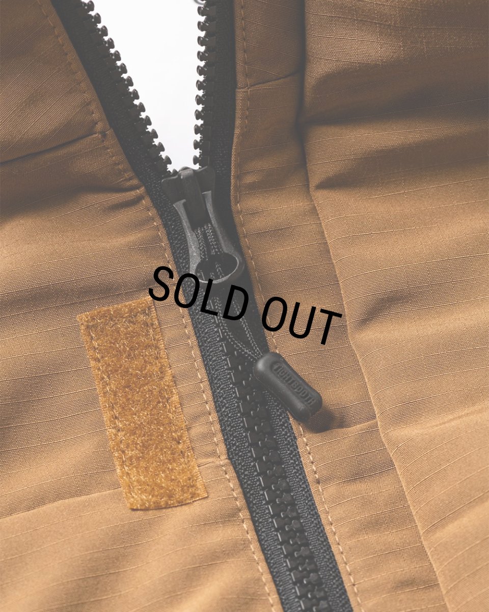 画像8: TIGHTBOOTH/RIPSTOP TACTICAL JACKET（Light Brown）［リップストップタクティカルJKT-25春夏］ (8)