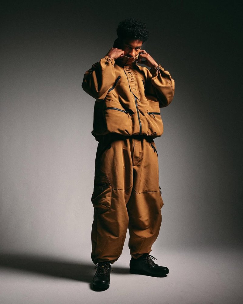 画像3: TIGHTBOOTH/RIPSTOP CARGO BALLOON PANTS（Light Brown）［リップストップカーゴバルーンパンツ-25春夏］