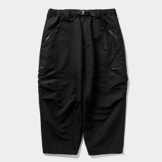 画像1: 【20％OFF】TIGHTBOOTH/RIPSTOP CARGO BALLOON PANTS（Black）［リップストップカーゴバルーンパンツ-25春夏］ (1)