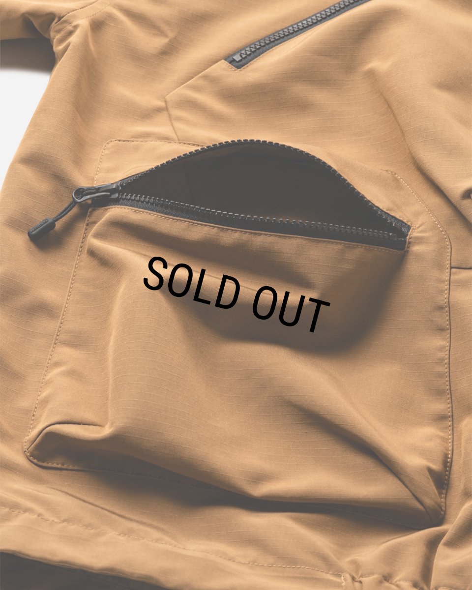 画像9: TIGHTBOOTH/RIPSTOP TACTICAL JACKET（Light Brown）［リップストップタクティカルJKT-25春夏］ (9)