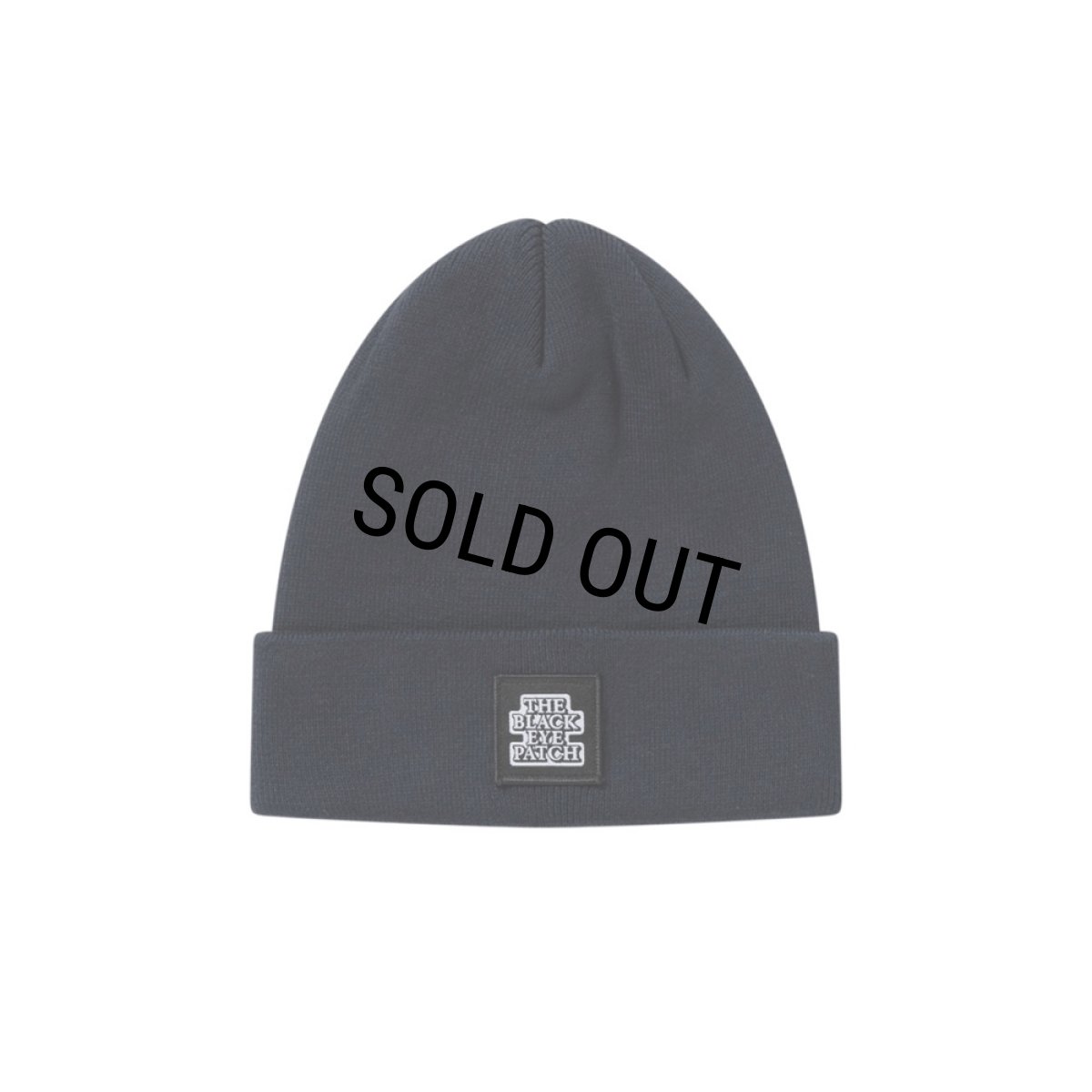 画像1: BlackEyePatch/OG LABEL PATCHED BEANIE（NAVY） (1)