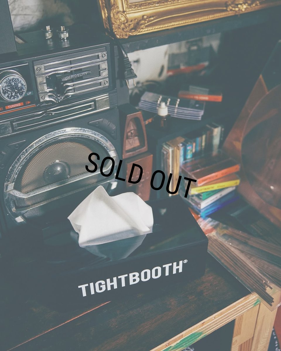 画像7: TIGHTBOOTH/TISSUE BOX CASE（Clear Black）［ティッシュボックスケース-24秋冬］ (7)