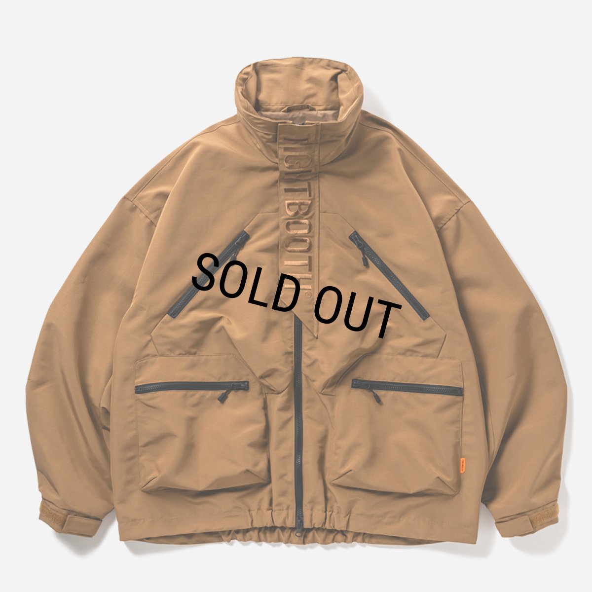 画像1: TIGHTBOOTH/RIPSTOP TACTICAL JACKET（Light Brown）［リップストップタクティカルJKT-25春夏］ (1)
