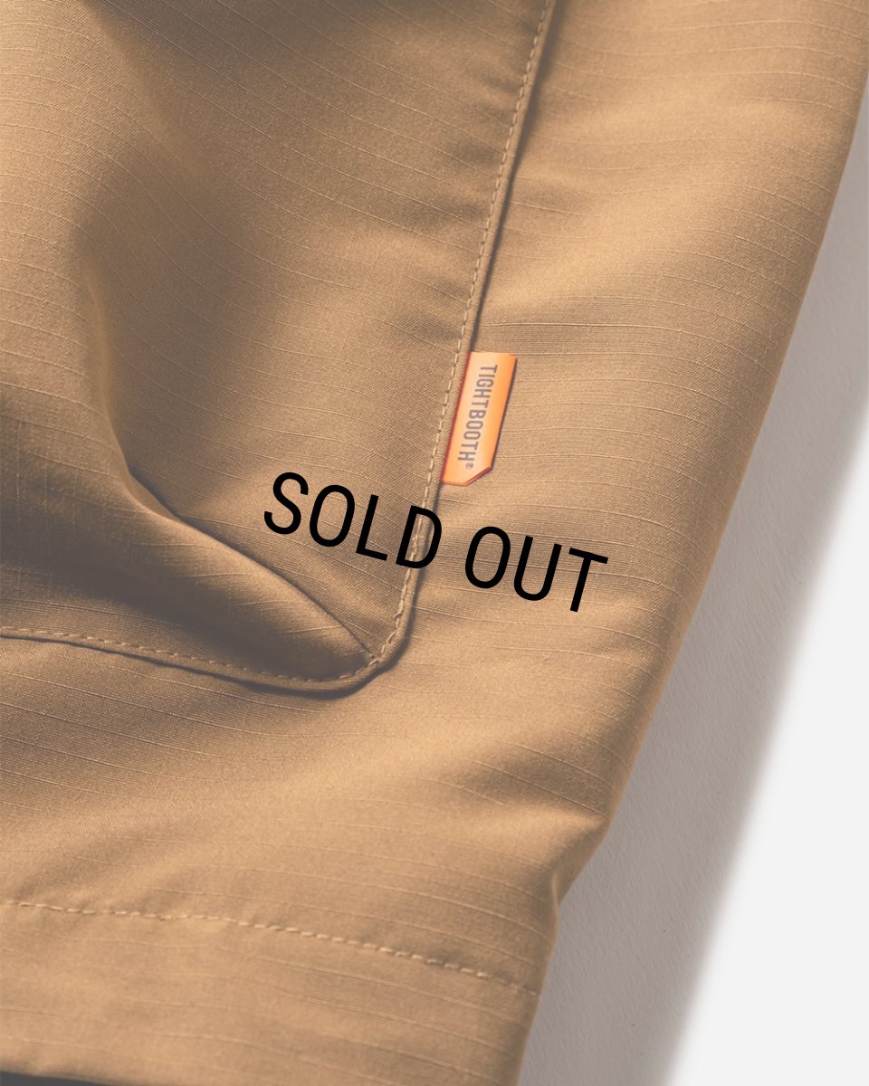 画像12: TIGHTBOOTH/RIPSTOP TACTICAL JACKET（Light Brown）［リップストップタクティカルJKT-25春夏］ (12)