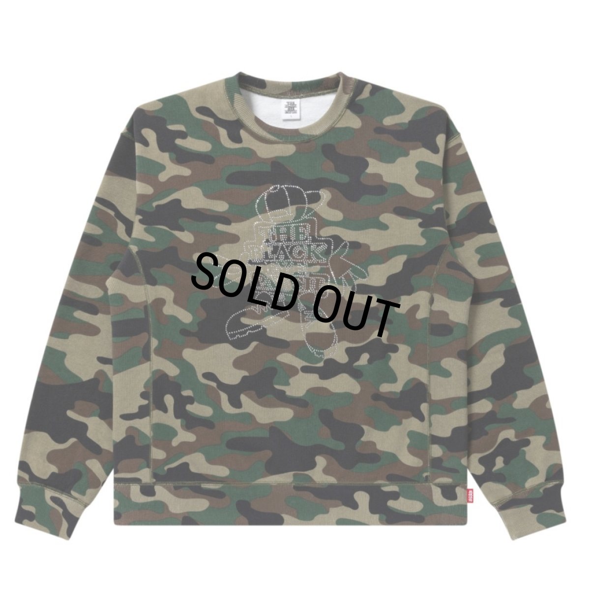 画像1: BlackEyePatch/RHINESTONE OG BOY CREW SWEAT(CAMO) (1)