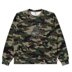 画像1: BlackEyePatch/RHINESTONE OG BOY CREW SWEAT(CAMO) (1)