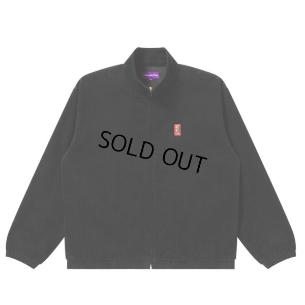画像1: BlackEyePatch/SMALL HWC CORDUROY TRACK JACKET（BLACK）