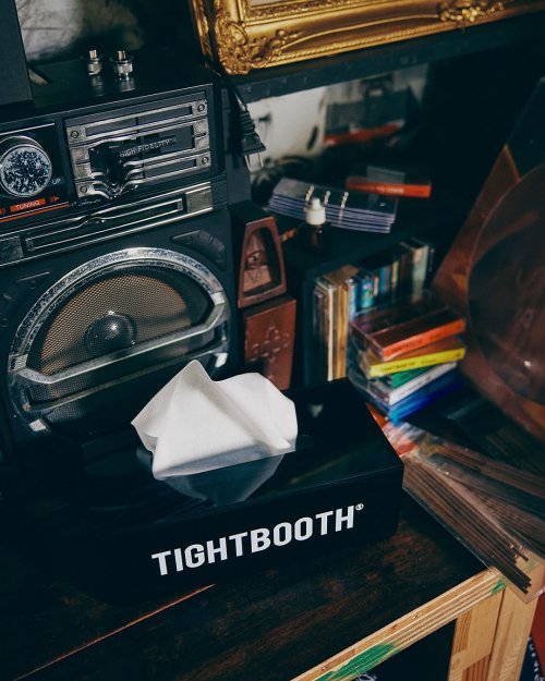 他の写真3: TIGHTBOOTH/TISSUE BOX CASE（Clear Black）［ティッシュボックスケース-24秋冬］