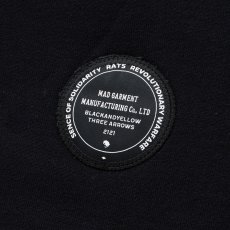 画像5: 【30%OFF】RATS/STAND COLLAR SWEAT（BLACK）［スタンドカラースウェット-24秋冬］ (5)