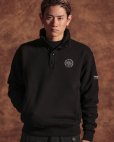 画像8: RATS/STAND COLLAR SWEAT（BLACK）［スタンドカラースウェット-24秋冬］
