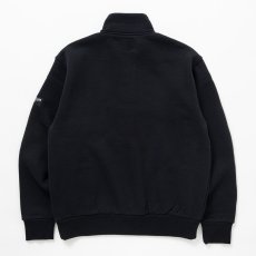画像2: 【30%OFF】RATS/STAND COLLAR SWEAT（BLACK）［スタンドカラースウェット-24秋冬］ (2)