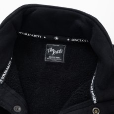 画像3: 【30%OFF】RATS/STAND COLLAR SWEAT（BLACK）［スタンドカラースウェット-24秋冬］ (3)