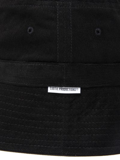 画像3: COOTIE PRODUCTIONS/Corduroy Bucket Hat（Black）［コーデュロイバケットハット-25春夏］