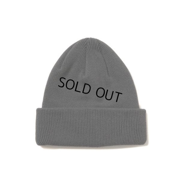 画像1: COOTIE PRODUCTIONS/S/R Cuffed Beanie（Charcoal）［カフドビーニー-25春夏］