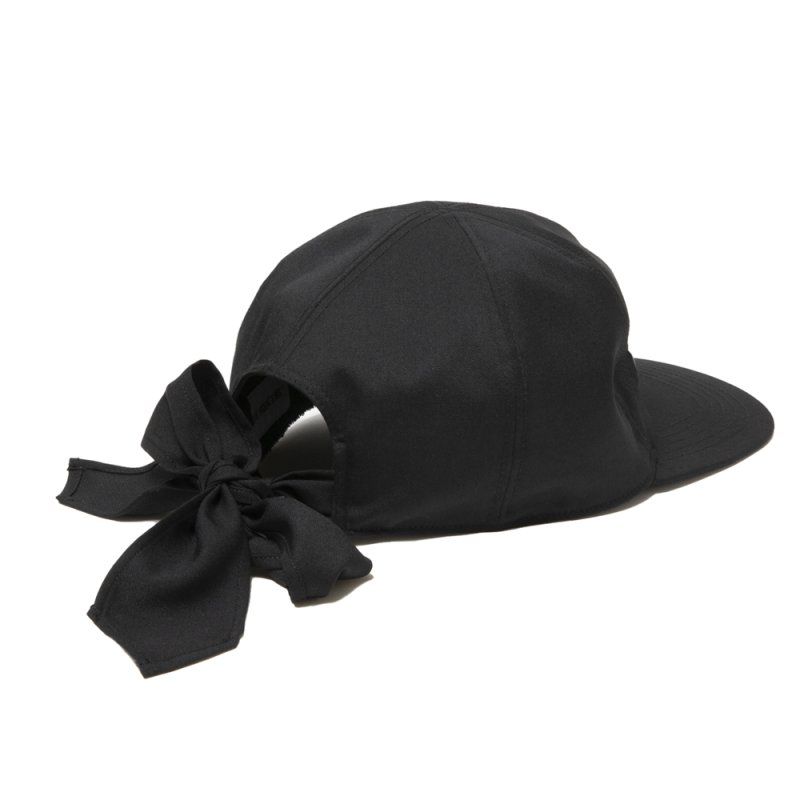 画像2: COOTIE PRODUCTIONS/Comfort Merino Saxony ６Panel Tie Cap（Black/White）［6パネルタイキャップ-25春夏］