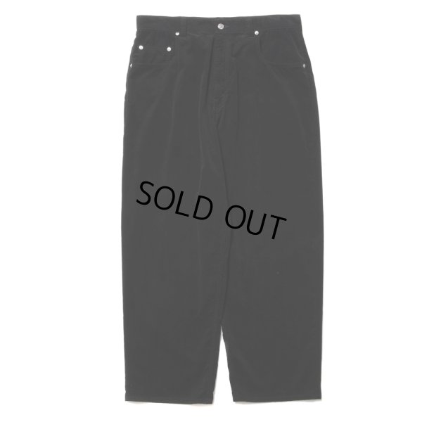 画像1: COOTIE PRODUCTIONS/5 Pocket Corduroy Baggy Pants（Black）［コーデュロイバギーパンツ-25春夏］