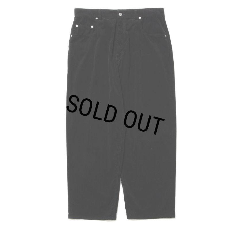 COOTIE PRODUCTIONS/5 Pocket Corduroy Baggy Pants（Black