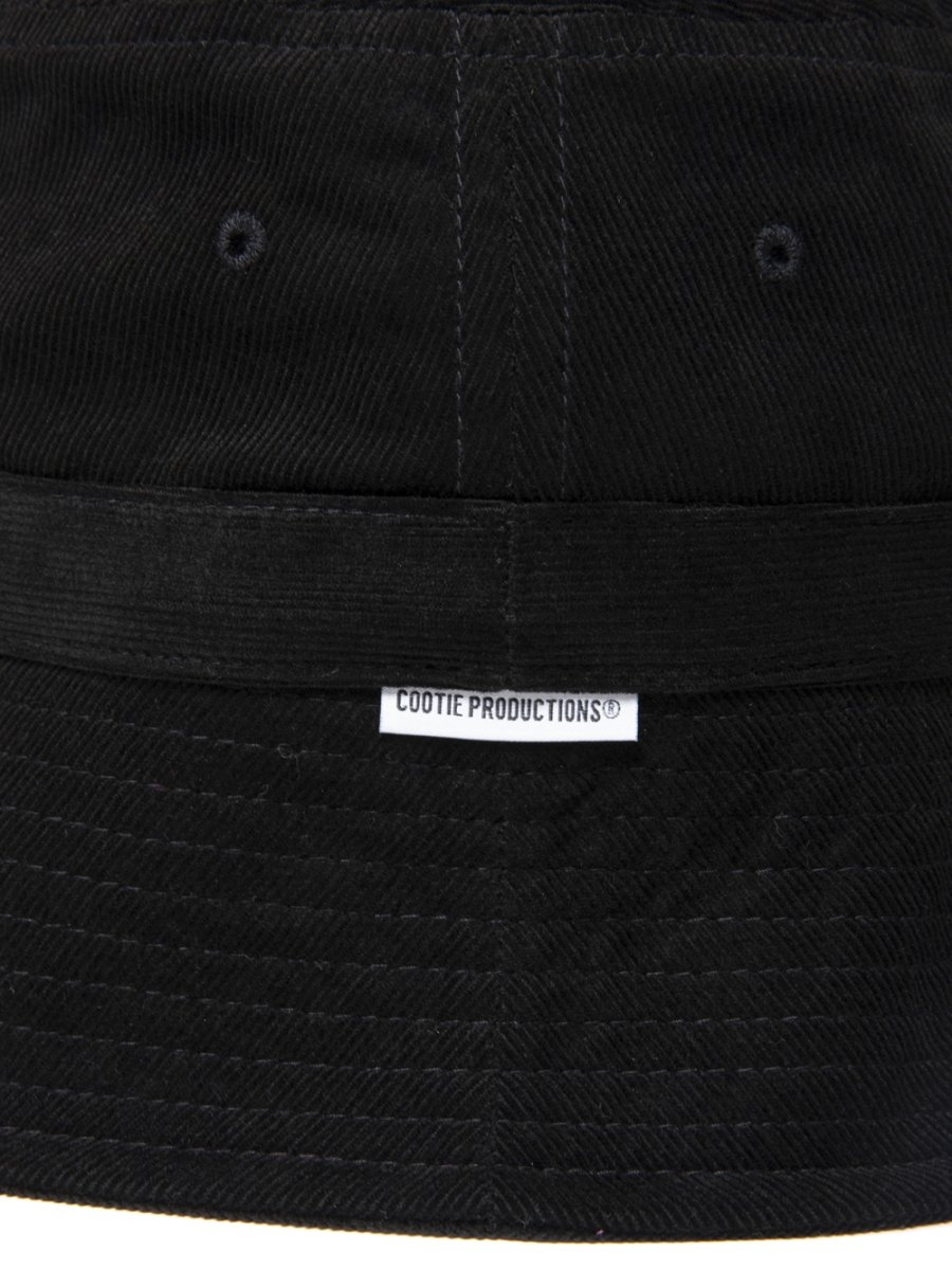 画像3: COOTIE PRODUCTIONS/Corduroy Bucket Hat（Black）［コーデュロイバケットハット-25春夏］ (3)