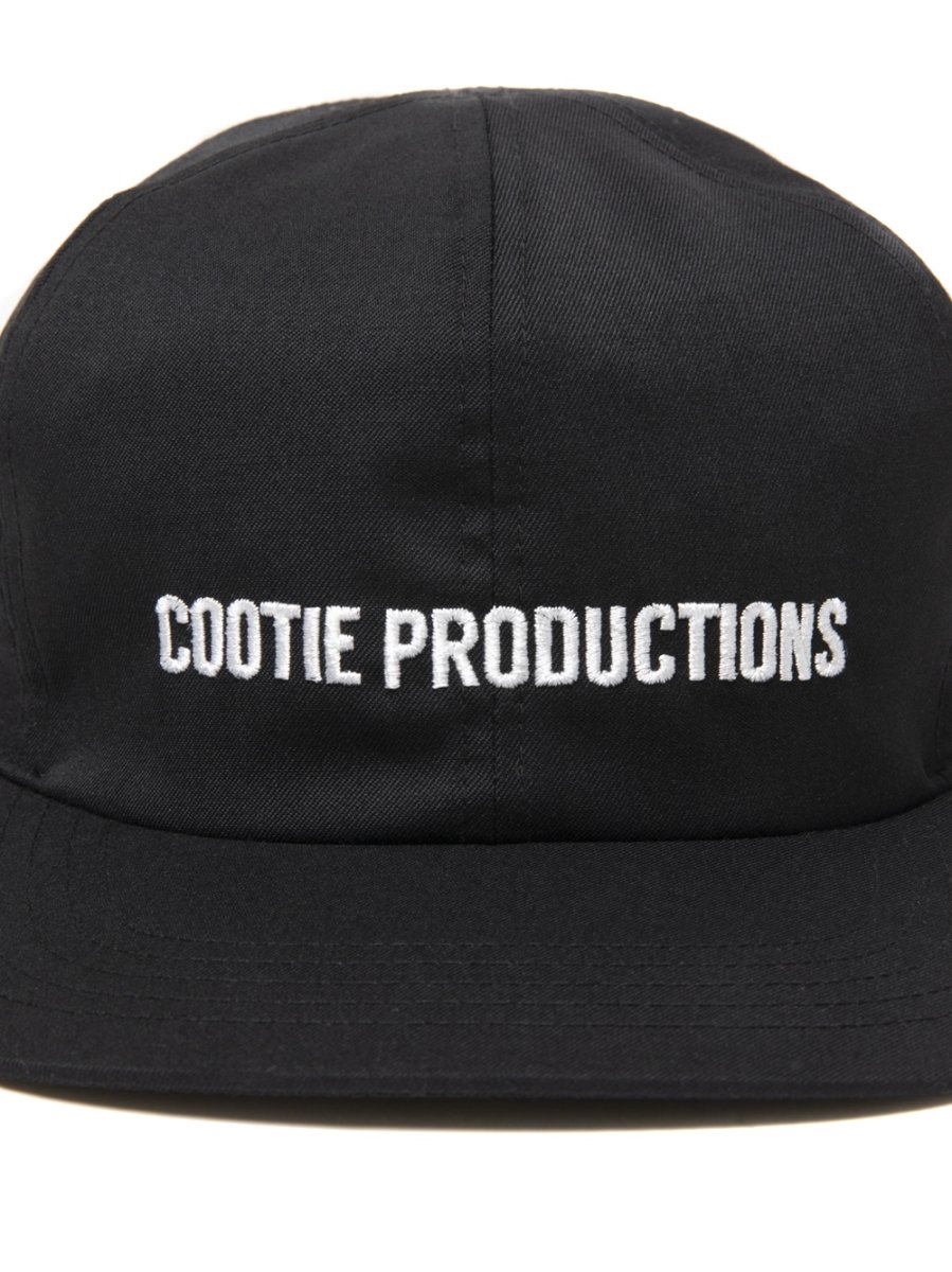 画像5: COOTIE PRODUCTIONS/Comfort Merino Saxony ６Panel Tie Cap（Black/White）［6パネルタイキャップ-25春夏］ (5)
