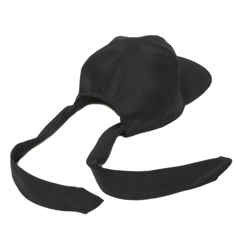 画像3: COOTIE PRODUCTIONS/Comfort Merino Saxony ６Panel Tie Cap（Black/Black）［6パネルタイキャップ-25春夏］