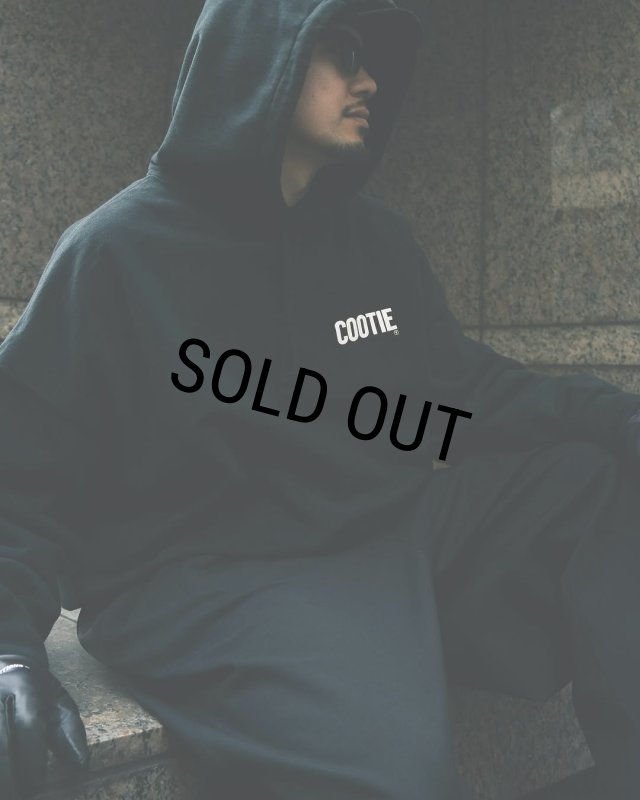 COOTIE PRODUCTIONS/AD Processing Sweat Hoodie（Black）［スウェット