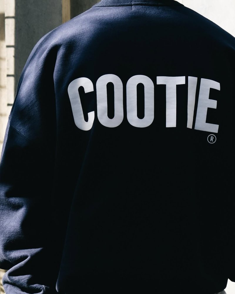画像3: COOTIE PRODUCTIONS/AD Processing Sweat Crew（Navy）［スウェットクルー-25春夏］
