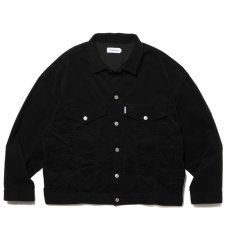 画像1: COOTIE PRODUCTIONS/3rd Type Corduroy Jacket（Black）［サードタイプコーデュロイJKT-25春夏］ (1)