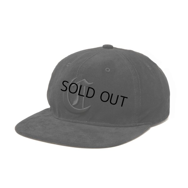 画像2: COOTIE PRODUCTIONS/Corduroy 6 Panel Cap（Black/Black）［コーデュロイ6パネルキャップ-25春夏］