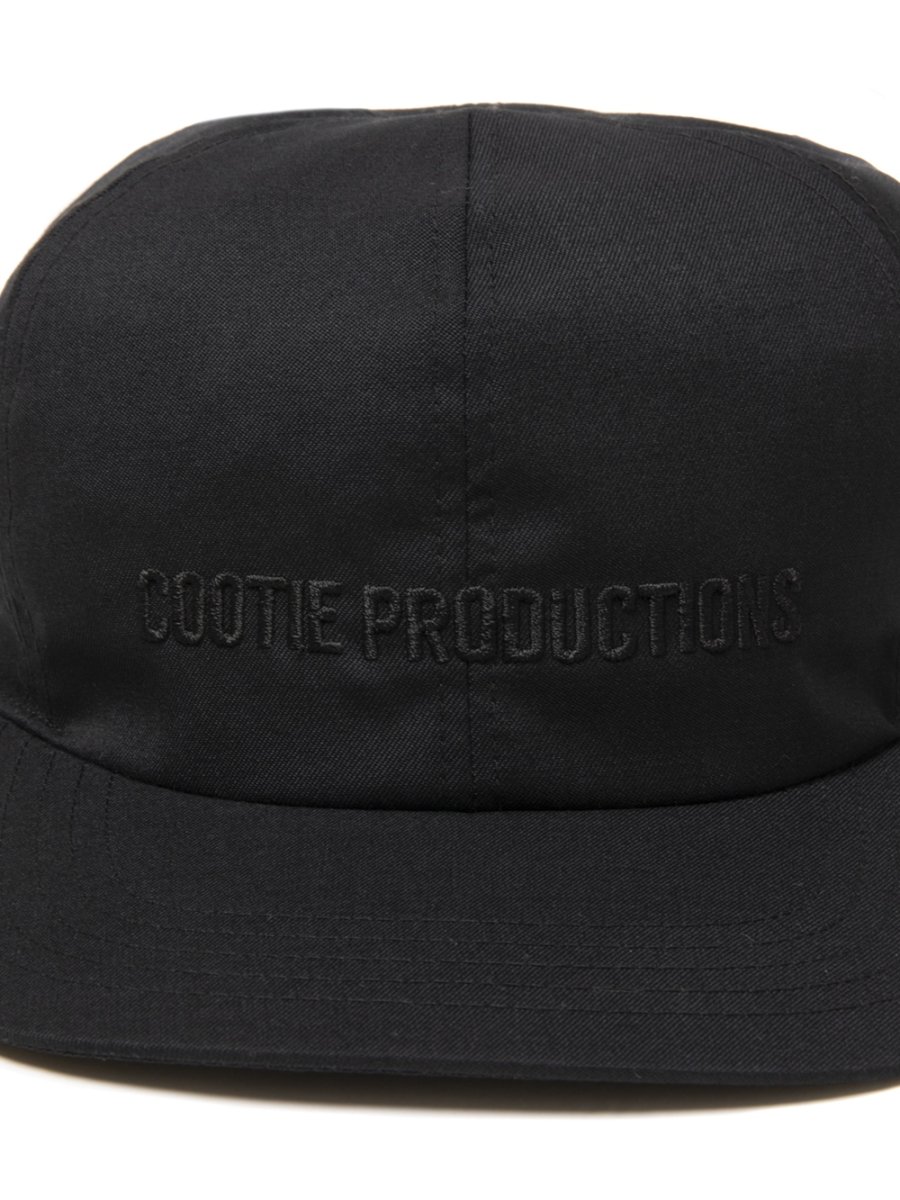 画像5: COOTIE PRODUCTIONS/Comfort Merino Saxony ６Panel Tie Cap（Black/Black）［6パネルタイキャップ-25春夏］ (5)