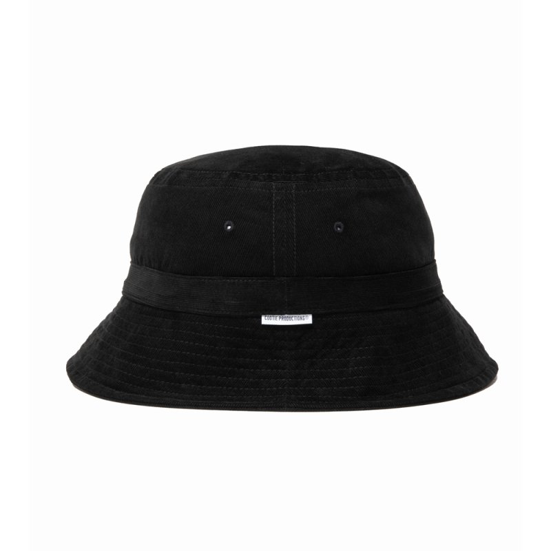 画像2: COOTIE PRODUCTIONS/Corduroy Bucket Hat（Black）［コーデュロイバケットハット-25春夏］