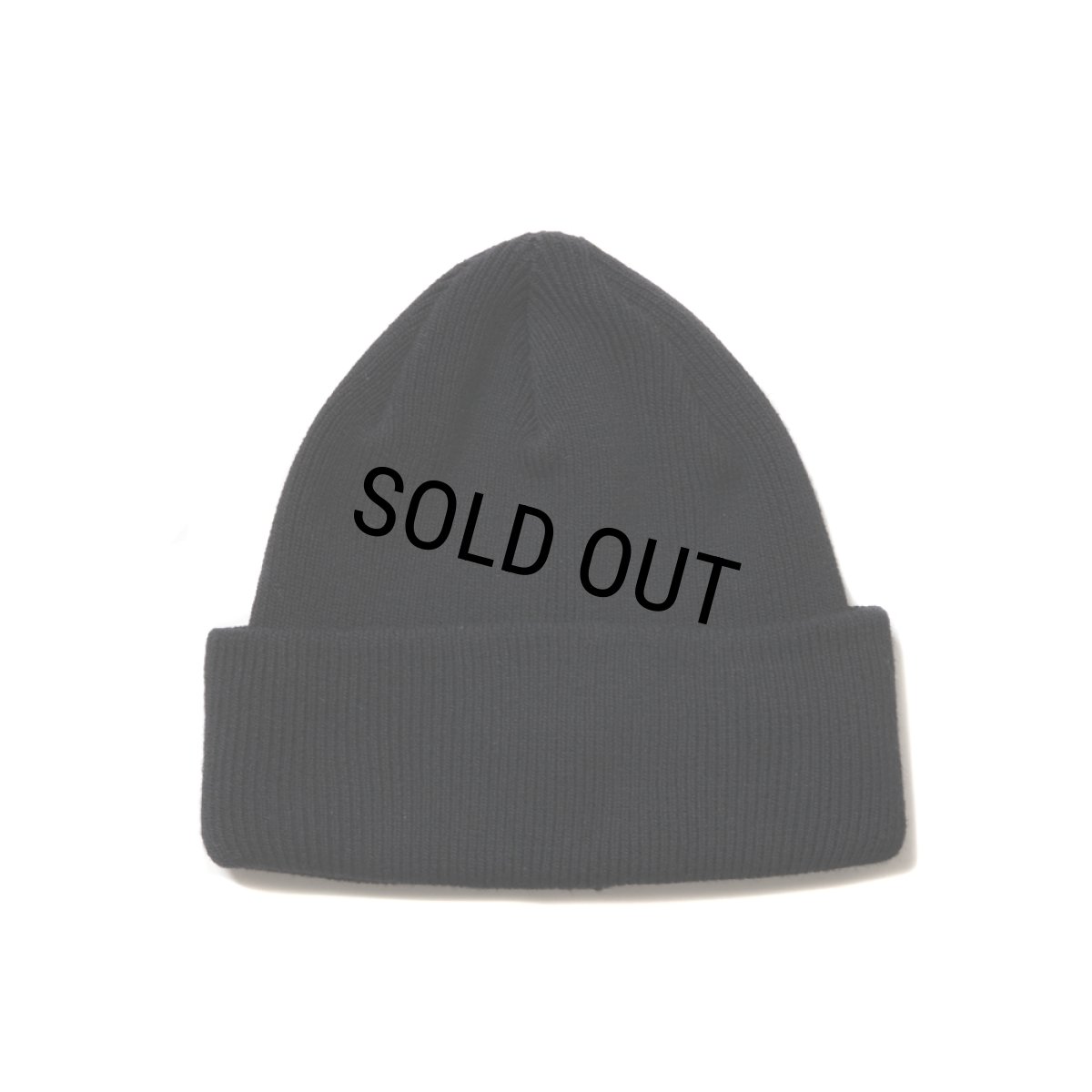 画像1: COOTIE PRODUCTIONS/S/R Cuffed Beanie（Black）［カフドビーニー-25春夏］ (1)